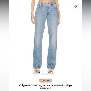RE/DONE Women's Long Loose Jeans